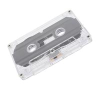 Luxshiny 30-minute Blank Audio Cassette Empty Audio Cassette Tape Plastic Recordable Stable Performance Hard Case for Recording Lectures and Music Performances