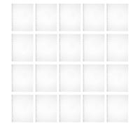 Luxshiny 300pcs Waterproof Top Loading Binder Pockets with 11 Holes Polyethylene Plastic Filing Bags for Office and School Document Organisation A4 Size Sheet Protectors