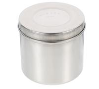 Luxshiny 304 Stainless Steel Gauze Jar 8cm Thickened Anti-iodine Unguent Container Dressing Cotton Balls Storage Vessel and Clinic Use