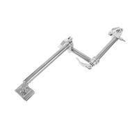 Luxshiny 360° Adjustable Foldable Umbrella Holder for Wheelchair and Electric Scooter, Secure Clamp for 0.87''-1.7' Handlebars, Outdoor Mobility and Stroller Accessory