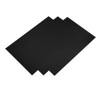 Luxshiny 3pcs Anodized Aluminum Sheet Aluminum Plate Engraving Blank Plate Smooth Edges Wear-resistant Surface Elegant Appearance Sl esthetic for Creating Signage for Machinery