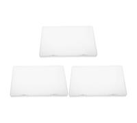 Luxshiny 3pcs Birth Certificate Protector Pp Certificate Cover with Quick Content Confirmation and Orderly Storage, A5 Size Document Organizer Box for Travel and Safe Keeping
