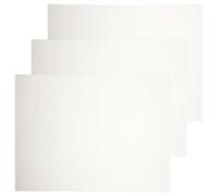 Luxshiny 3pcs Cat Litter Box Protector Litter Splash Guard Portable Design Easy to Carry Acrylic 15.72x11.79x0.04in Home Use for Kitten Cat