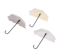 Luxshiny 3pcs Small Hamster Springboards Wall-mounted Pet Plaything Platform Set for Cage Interior Furniture in Nordic White Grey Beige - Hamster Climbing Accessory for Small Pets