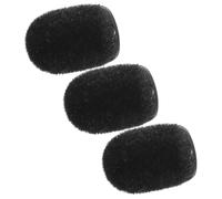 Luxshiny 3pcs Teacher Pointer Replacement Head with Soft Flocking Tip, Plastic Material, Provides Friction and Ergonomic Grip, Compatible with Telescopic Pointers for Classroom