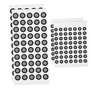 Luxshiny 4 Sheets Scanner Reflective Stickers with Diffuse Tracking Markers for High Accuracy Positioning Compatible with Shining Handheld Scanner Industrial and Medical Use