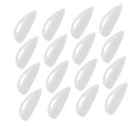 Luxshiny 40pcs Silicone Eyelash Perm Pads Soft Lash Lift Replacement Pads Lash Positioning Stickers for Comfortable and Curling