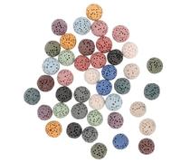 Luxshiny 42Pcs Fragrance Stones Made of Natural Volcanic Rock for Essential Oil Diffuser Stone with Continuous Aroma Release and Purifying The Air, for Home and Office Use