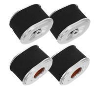 Luxshiny 4pcs 168f Engine Air Filter Replacement with Paper and Sponge Element for Petrol Water Pump, Micro Tiller, Lawn Mower - Agricultural Tiller Air Filter Accessory