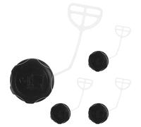 Luxshiny 4pcs Chainsaw Gas Cap Replacement Fuel Tank Caps Pa6 Material Practical Use and Convenient Maintenance Solution for Lawn Mower and Garden Equipment Accessories
