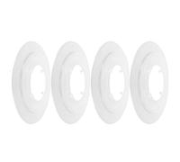 Luxshiny 4pcs -claw Plastic Bicycle Flywheel Guard Compatible with Mountain Bikes and Wheelchairs, Prevents Debris and Mud, Sleek Stylish Bike Spoke Protector for Off-road Cycling