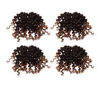 Luxshiny 4pcs Crochet Hair Bomb Twist Braiding Hair Extensions Lightweight Fluffy Curly Style Easy to Install No Smell Women Fashion for Daily Wear