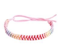 Luxshiny 4pcs Handmade Wax Cord Bracelet Set for Women, Lightweight Rope Woven Bangles Creative Hand Knitting, for Daily Use and Other Occasions