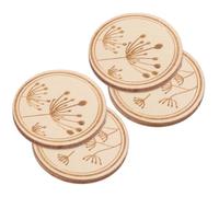 Luxshiny 4pcs Magnetic Needle Holder Set with Wood and Magnet Material, Portable Pin Keeper for Embroidery and Sewing, Organizing Tool and Replacement for Pin Cushions in Khaki