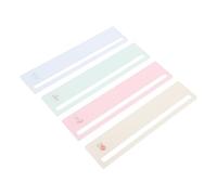 Luxshiny 4pcs Mahjong Line Reader Plastic Strips for Dyslexic Users and Beginners, Supporting Steady Text Reading and Visual Alignment, for Newspapers, Paper, and Leisure Reading