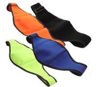 Luxshiny 4pcs Microphone Pouch Belt Pack for Fitness Instructors with Mixed Colors, Mic Waist Holders for Running and Aerobics, Lightweight Microphone Carrier Bags for Public Random Color