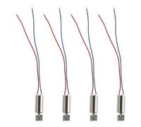 Luxshiny 4pcs Mini Coreless Vibrating Motors for Electric Toothbrush Vibration Device, Small Metal Dc Motors with Portable Lightweight Design for Personal Care Tools and Dental Equipment