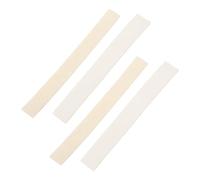Luxshiny 4pcs Self-adhesive Flute Felt Strip Mute Pads for Trombone Clarinet Practice Noise Reduction and Sound Quality Improvement Easy to Install and Compatible with Multiple Woodwind