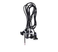 Luxshiny 4pcs/set Eagle Eye Lamp Waterproof Light 18mm 12v High Power Decorative Lamp for Balance Car and Truck Outdoor Use