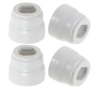 Luxshiny 4pcs Silicone Waterproof Seal Caps for Hx6 Electric Toothbrush Heads Replacement Anti-Leak Silicone Gaskets Repair Parts for Oral Care