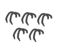 Luxshiny 5 Pairs Ear Correctors Silicone Protruding Auricle Supports Ear Splints for Newborns Safe Comfortable Aesthetic Protection Black