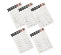 Luxshiny 5 Sheets Lower Eyelash Decals Waterproof Lash Stickers for Women Temporary Fake Eyelashes for Everyday and Special Occasions