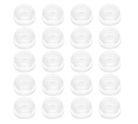 Luxshiny 50pcs Mm Silicone Sealing Washers for Drip Irrigation Systems, Leakproof Agricultural Gaskets Made of Weather Resistant Tep Silicone, Flexible Grommets for Pipes and Faucets