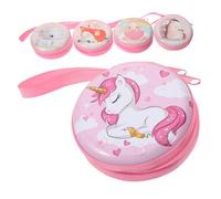 Luxshiny 5pcs Cute Cartoon Zipper Coin Purse Lightweight Round Change Bags for Boys and Girls for Storing Coins Keys and Small Items Fun Animal Designs Great for Daily Use and Special