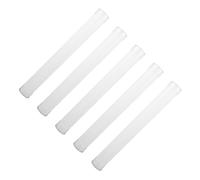Luxshiny 5pcs Frosted Plastic Mailing Tubes with Caps 31cm Length X 3.5cm Diameter Storage Containers for Documents Posters Maps Shipping and Transport