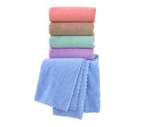 Luxshiny 5pcs Small Animal Bath Towels Hamster Cage Bedding Mats Soft Microfiber Absorbent Pet Cage Cushions for Guinea Pigs Rabbits and Dwarfs 30x30cm Pastel Colors