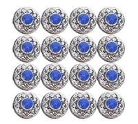 Luxshiny 60pcs Silver Retro Nail Charms for DIY Nail Art with Metal Material, Versatile Compatibility and Easy Application, for Vintage Manicure Decorations
