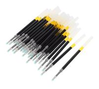 Luxshiny 60pcs Smooth Writing Pen Refills Black Ink Refill for Signature Pens Easy to Replace Plastic Material Suitable for Daily Writing and Drawing Pictures