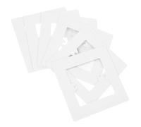 Luxshiny 6pcs Light Switch Cover Plates 86 Type Antiflaming PC Material Resistant to Fading and Grease, Simple Design Decorative Wall Covers for Home and Commercial Use