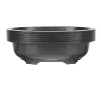 Luxshiny 6pcs Plastic Plant Pots with Hole Drainage Design Modern Elegant Simple Style Good Texture Indoor Succulent Flower Planters