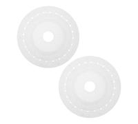 Luxshiny 6pcs Ribbon Rosette Maker Kit Plastic Craft Board with Easy Pleat Creation Reusable Template 9cm/12cm/15cm for DIY Studio Corsage Brooch Making