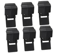 Luxshiny 6pcs Turtle Tank Lock Buckle for Reptile Terrarium Waterproof Glass Latch Secure Fit for Aquatic and Terrestrial Pets for Turtle and Lizard Habitat
