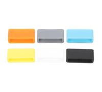 Luxshiny 6pcs Watch Strap Circles Watchband Keeper Rings Replacement Safe Rings Holds The Strap Super Lightweight Premium Silicone Sturdy Design for Smartwatch Accessories