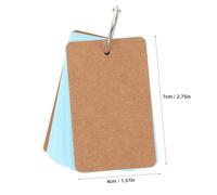 Luxshiny 7 Sets Memo Cards Loose-leaf Note Pads 50 Sheets/set Paper Classic Design Smooth Writing Use for Daily Life and Creative Writing by Families and English Learners Random Color