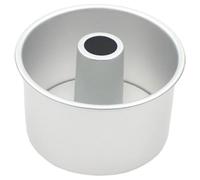 Luxshiny 8-Inch Angel Food Cake Pan with Removable Bottom Aluminium Tube Pan for Baking Chiffon Mousse and Sponge Cakes Home Kitchen Oven Use