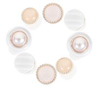 Luxshiny 8 Pcs Toe Separators Pedicure Silicone Gel Soft Comfortable Nail Spacers for Women Home and Salon Use