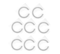 Luxshiny 8pcs 41-inch Guitar Sound Hole Rosettes Pvc Decorative Stickers for Acoustic Classical Guitars Featuring High Reliability and Precision Production Unique Compact Design