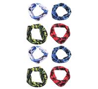 Luxshiny 8pcs Breathable Sports Headband for Boys with Trendy Camouflage Pattern, Sweat Absorbing Cloth Hairband Designed for Fitness and Intense Workouts, Enhancing Athletic Performance