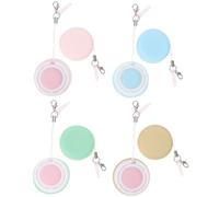 Luxshiny 8pcs Macaron Phone Screen Cleaner with Lanyard Portable Mobile Touchscreen Wipes for Dust and Smudge Removal Suitable for Glasses and Electronic Devices Easy Use and Carry