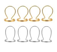 Luxshiny 8pcs Metal Thumb Guitar Picks for String Instruments and Electric Guitar, Lightweight Design to Protect Fingers, for Music Lovers and Beginners