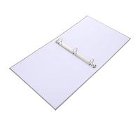 Luxshiny A4 3 Ring Binder Fabric Hardcover Sheet Organizer Large Capacity Water Resistant Three Hole Design Minimalist Modern A4 File Folder for Home Office Use