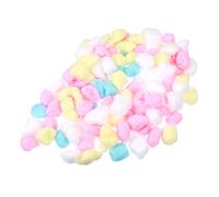 Luxshiny Absorbent Colored Cotton Balls for Hamster Bedding Warm Pet Quilt Cotton 5pcs Approx 500 Pieces Winter Small Animal Supplies for Hamsters and Small Pets