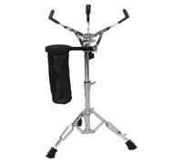Luxshiny Adjustable Snare Drum Tripod Stand 14.5-23 Inch Double Braced with Drumstick Holder for 10-14 Inch Marching Drum and Practice Pad, Portable Design with Strong Stability for Live