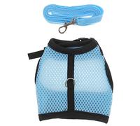Luxshiny Adorable Guinea Pig Harness with Leash Comfortable and Durable Mesh Vest for Outdoor Activities for Hamsters and Small Pets for Keeping Your While Walking