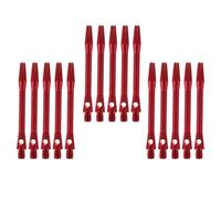 Luxshiny Aluminum Alloy Lightweight Rods 15Pcs Shafts Replacements for Darts Equipment and Training