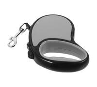 Luxshiny Automatic Retractable Dog Leash Black 5m with One-handed Stop and Large Handle Plastic Telescopic Traction Rope for Small and Medium-sized Pets Suitable for Dog and Cat Walking